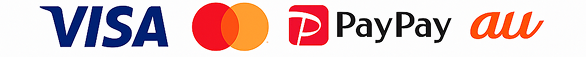 VISA / Mastercard / PayPay / au PAY
